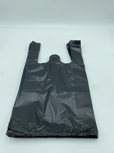 1/8 Medium Black T-Shirt Bag