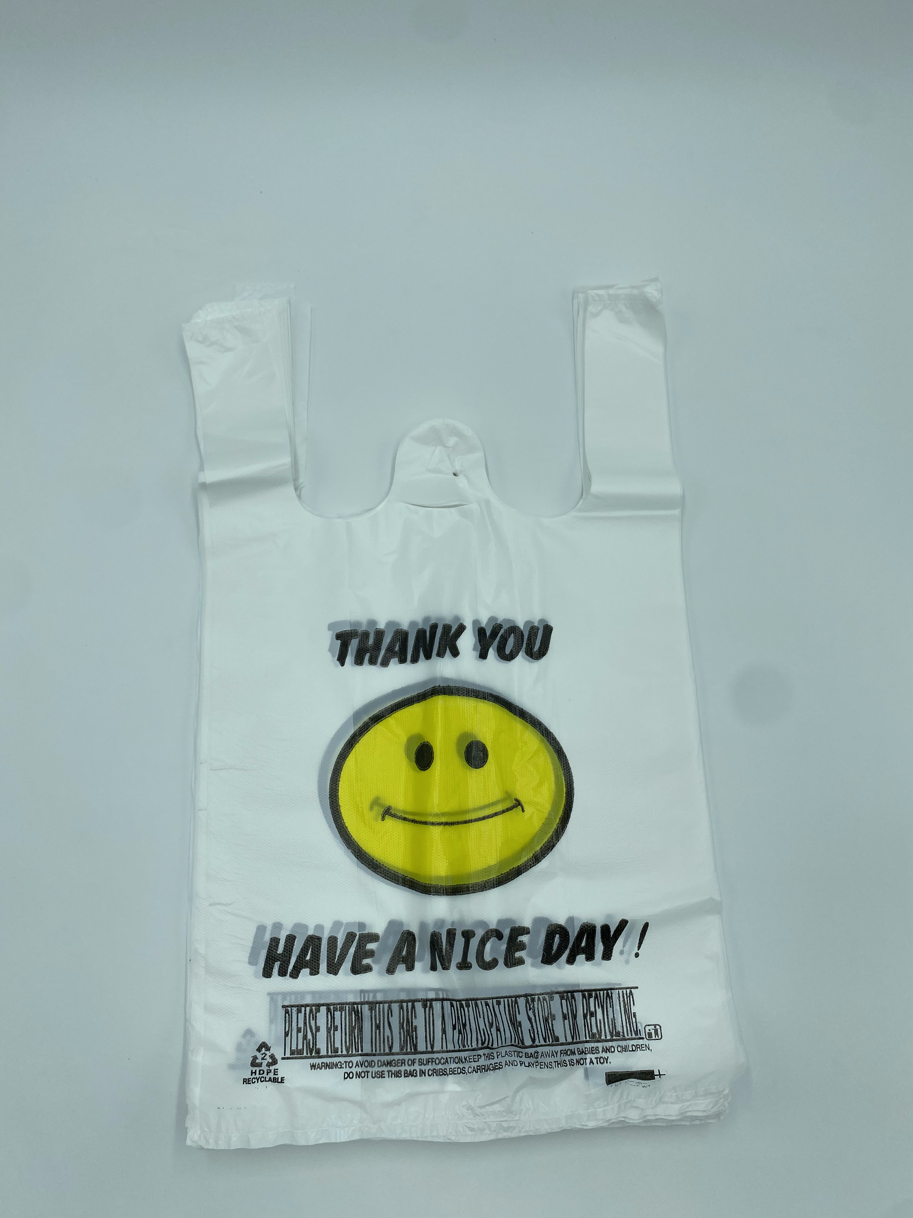 Happy face bag sales